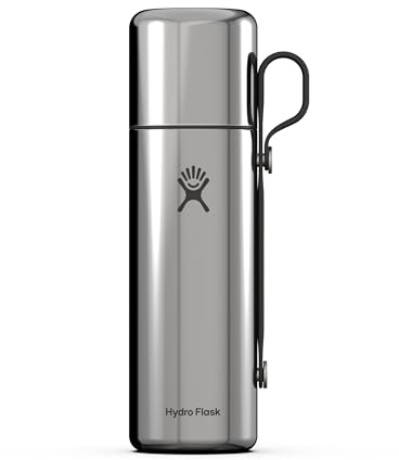 Hydro Flask – Insulated Hot Flask And Cup 828 ml (28 oz) | Auslaufsicheres All-in-One-Design – Hält Getränke bis zu 30 Std. heiß & 30 Std. kalt – Stainless