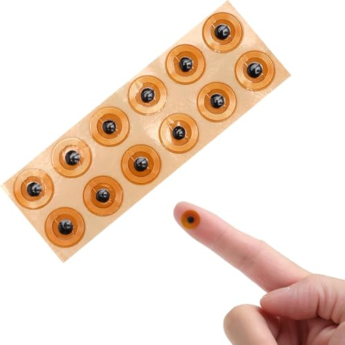 12PCS NFC Tag Sticker 1cm Mini NFC Aufkleber Wasserdicht NTAG213 FPC Aufkleber Tags NFC Sticker Programmierbar NFC Chip NFC Karten RFID Tag für allen Mobiltelefonen und Smart Geräten mit NFC Funktion