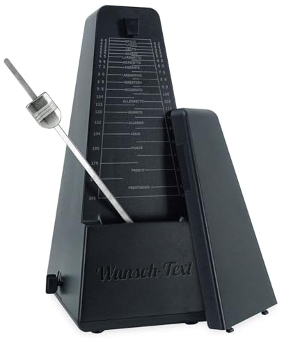 keepdrum Mechanisches Metronom aufziehbar mit personalisierter Gravur