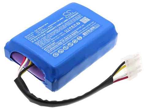 3000mAh Ersatzakku für Mowox RM 1000 WiU-SN, 500 WIU-SN, 700 BTU-SN, 900 WiU-SC, für Teilenummer der Batterie:BA 573