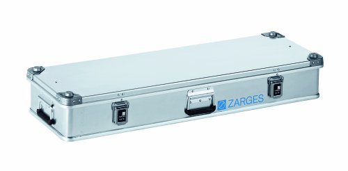 Zarges K470 Aluminiumkoffer, Aluminium, metallic silver, 44.1 x 12.6 x 5.9