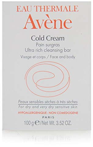 Avène Cold Cream Ultra-Rich Soap Free Cleansing Bar 100g