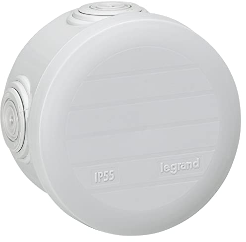 LEGRAND | Boîte De Dérivation D.70 Plexo, Étanchéité Renforcée Avec Bouchons De Protection, Fermeture Par Enclipsage Manuel, Entrées Pré-Défonçables Pour Presse-Étoupe