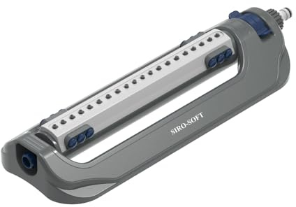 Import 06540110 Siro Soft Rasensprenger 14-20 Düsen, gelb