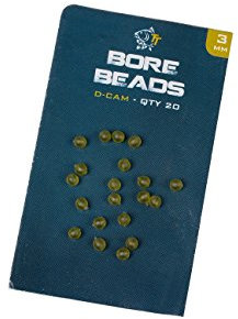 Nash Bore Beads Qty 20 3mm
