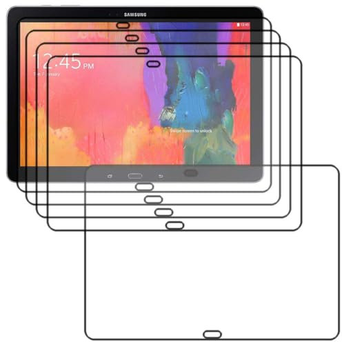 ebestStar - [Pacco x5 Protezione Schermo Compatibile con Samsung Galaxy Note PRO 12.2 P9000 / Tab PRO 12.2 T900 Pellicola Film Anti Shock AntiGraffio [Apparecchio: 295.6 x 204 x 8mm, 12.2'']