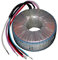 Sedlbauer Ringkerntrafo Transformator 120VA 2x12V für Audio, Industrie, Halogen und Schienensysteme - 230V Eingangsspannung - 24V Sekundärspannung - M
