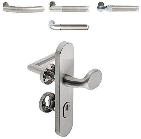 Haustür-Kombigarnitur 92 mm ES1 Sicherheitsbeschlag (Orlando)