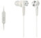 Sony MDR-XB50AP Cuffie In-Ear Extra Bass con Microfono, Auricolari in Silicone, Bianco