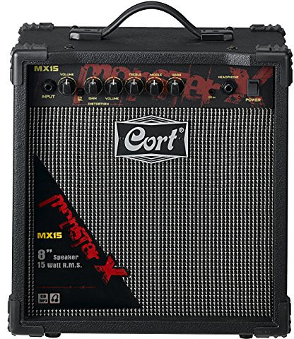 Cort MX15 amplificador eléctrico Negro Guitarra