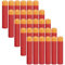 YAAVAAW 30 Stück große rote Mega Bullets Schaumstoff-Darts, 9,5 cm Nachfüllpackung große Kugeln Mega Darts für Nerf N-Strike Elite Mega Bullets Serie Blaster Kinder Spielzeugpistole Darts