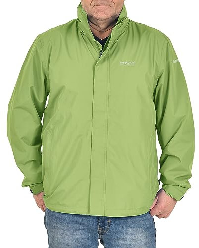 PRO-X elements Funktionsjacke Herren GERRIT I Regenjacke aus PXE LIGHT mit verschweißten Nähten, Kapuze & Taschen I Atmungsaktiv, wasser- & windfest