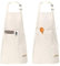 Viedouce 2 Pack Schürze, Wasserdicht Kochschürze mit Taschen, Verstellbarem Küchenschürze Grillschürze latzschürze Küchenschürze für Frauen Männer Chef-Belastbar & Einfach zu Reinigen,Weiß
