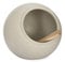 Garden Trading Salt Cellar with Birch Spoon in Chalk Ceramic Salt Storage