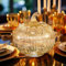 hvfun Zucca in vetro mercurio che si illumina con timer, decorazione autunnale per la casa, lampade per decorazioni festive, decorazione a zucca del Ringraziamento (argento)