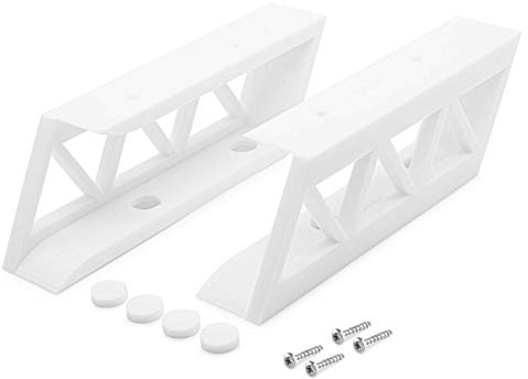 Mobilefox Unter Tisch Halter Regal Halterung Weiß passend für Sony Playstation 4 PS4 Slim