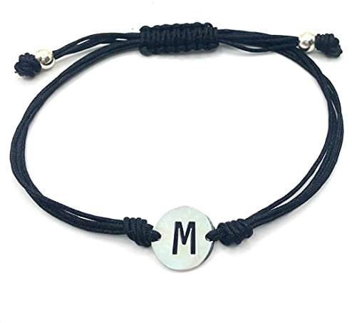 MASBARATA PULSERA HILO CON LETRA (M)