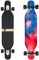 FunTomia Longboard mit 3 Flex Stufen Drop Through Cruiser Komplettboard Mach1 Speed Kugellager T-Tool