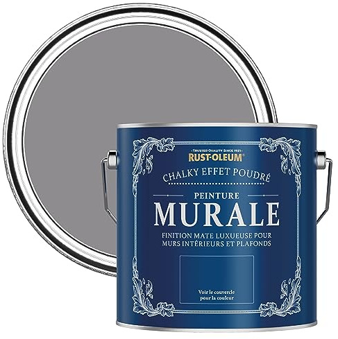Rust-Oleum Purple Matt Emulsion Wall Paint - Iris 2.5L