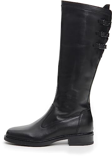 Nero Giardini I308814D Stivali Donna in Pelle - Nero 36