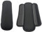 KEQKEV Replacement Shoulder Pad,Detachable Shoulder Strap with Carabiner,Air Cushion,Shoulder Relief Pad for Backpack,Camera Bag,Gym Bag,Laptop,Guitar,2 Pack Black