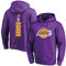 Pullover Unisex Abbigliamento da Basket Lakers Felpe con Cappuccio da Uomo Sport Manica Lunga Outdoor Casual Viola Felpe con Cappuccio a Manica Lunga,3XL