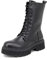 QUEEN HELENA Anfibi Stivaletti con Lacci Casual Comodi Zip Laterale con Plateau Tacco Invernali Donna X27-153 (Nero, Sistema Taglie Calzature EU, Adulto, Donna, Numero, Media, 37)