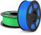 SUNLU Matte PLA Filament 1.75mm, 3D Drucker Filament mit Matter Oberfläche, Neatly Wound Filament, Einfach zu Bedienen, 2kg PLA Filament für FDM 3D Drucker, Blau+Grün