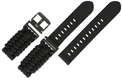 Victorinox Uhrenarmband 21mm Textil Schwarz - 005257.9