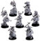 Fantasy Swamp Goblin Frog Riders Set 32mm Scale Miniatures for Tabletop Gaming Cavalry Unit Monster Pack Figures