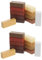 DOITOOL 2 Sätze Bodenreparaturwachs Reparaturset Für Bodenmöbel Reparaturset Für Parkettfüller Reparaturset Für Bodenfliesen Harzreparatur-holzspachtel Harzwerkzeuge Schnelltrocknend