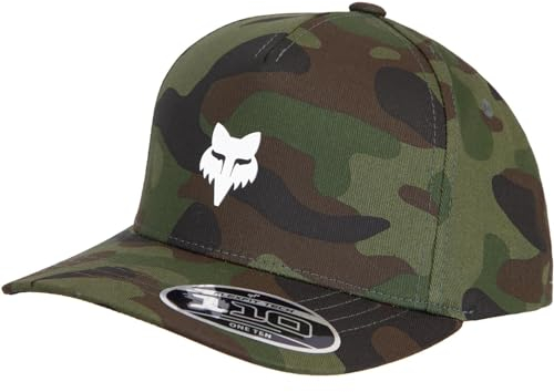Fox Head Camo Snapback Cap Kinder (one Size, Green)