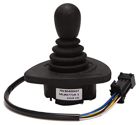 INTCHE Comando per Carrello Elevatore Elettrico Leva A Croce di Comando con Joystick Centrale per Carrello Elevatore Linde 7919040041