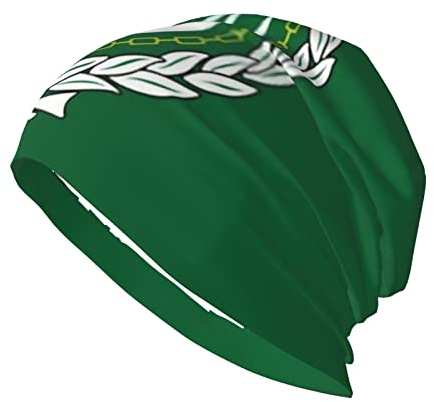 408 Beanie Liga-Flaggendruck, Strickmützen Leichte Cuffed Plain Hat Weiche Mütze Für Geschenke Herren Sports