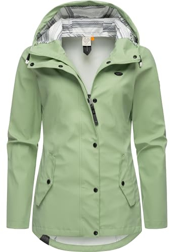 Ragwear Damen Übergangsjacke Regenjacke wasserdicht YM-Marge