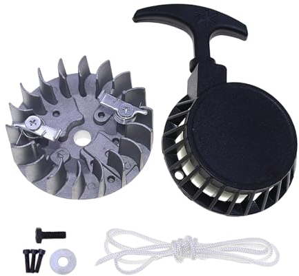 Ronyme Pull Start Schwungrad Schrauben Pull Cord Kits Pull Starter Teile für Mini Zweitakt 49 Dirt Bike Spielzeug Motorrad Quad