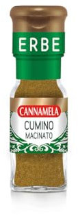 Cannamela - Linea Oro, Cumino macinato, Confezione da 23g. Ideale per zuppe di legumi, verdure, panature, polpette, falafel, ricette della cucina etnica