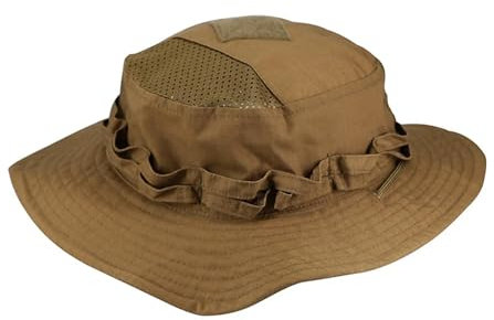 OonMan Sonnenhüte für Herren, quadratische Tasche, Bonny-Hut, Angeln, Wandern, Outdoor, Sonnenhut, Braun, 60