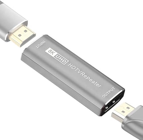 Amplificatore HD, ripetitore HD - ripetitore TV HD amplificatore di segnale portatile,Ripetitore router wireless, amplificatore di segnale per laptop, estensione Ethernet HD per lettore, HDTV