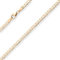 3,3mm Panzerkette weit Goldkette Collier Halskette aus 585 Gold Rotgold 55cm