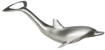 LOVIVER Flaschenöffner mit Delfin-Motiv, Dosenöffner, professioneller, einfach zu bedienender Korkenzieher-Flaschenöffner für Club-Grillabende, Hotels,
