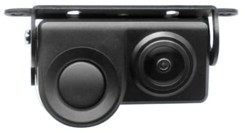Diheohg Radarwarner-Sensor, 2-In-1-Auto-Radarwarner-Sensor, HD-Weitwinkel-Rückfahrkamera für Nachtsicht