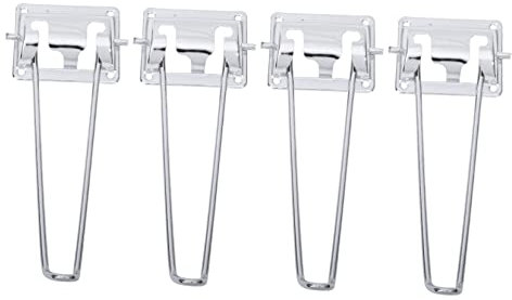 DIYEAH 4pièces Bureau Pliants pour Tables De Et Bureaux De Lit avec Base Épaisse pour Stabilité