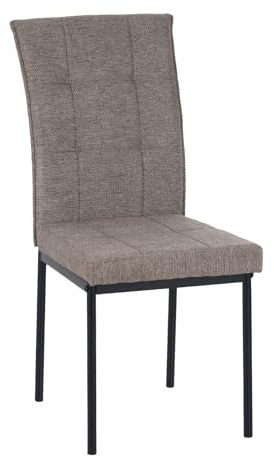 HTI living Esszimmerstuhl Matthew Hellbraun 4-Fußstuhl 1-teilig