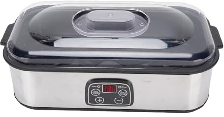 Generic Maker de Yogourt, Machine Automatique de Fabricant de Yogourt Numérique 2L avec Température Réglable 0-48 (Plug UE 220V)