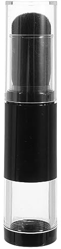 Hemobllo Pinceau de Maquillage Portable Noir en Plastique, Léger et Rechargeable, Brosse Blush pour Teint Liquide en Déplacement
