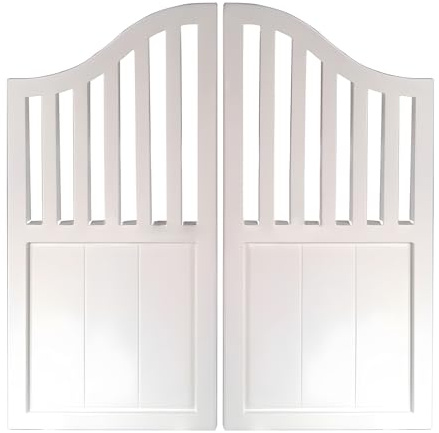​Puertas Batientes de Madera con Cierre Automático - Puerta Saloon para Entradas Exteriores(130x90cm(51.2x35.4in))