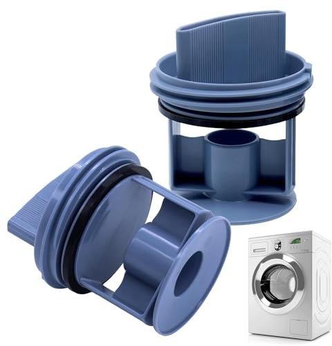 Filtro per lanugine Siemens iq700, filtro a lanugine Siemens 00647920 per lavatrice e lavasciuga di ricambio per filtro Bosch Siemens Neff Constructa 605010 647920 (blu)