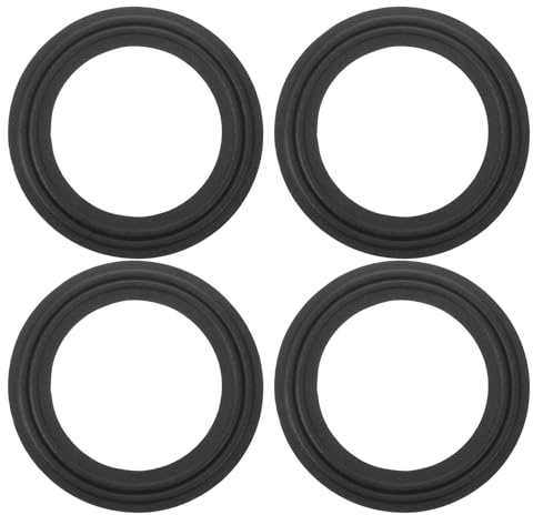 Alipis 4pcs Cloth Edge Speaker Accessories Woofer Surround for Bass Speaker Mid Bass Driver Surround DIY Refurbishment Kit