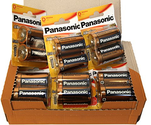 Panasonic POWER LR20 D-Pack 24 pile alcaline
